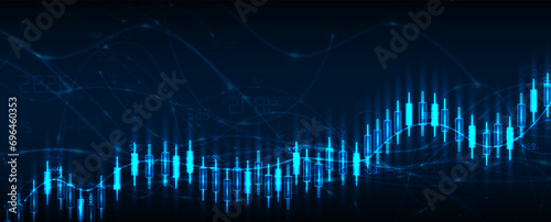 Quantum processing. Deep learning artificial intelligence. Future new technology  for business or science presentation