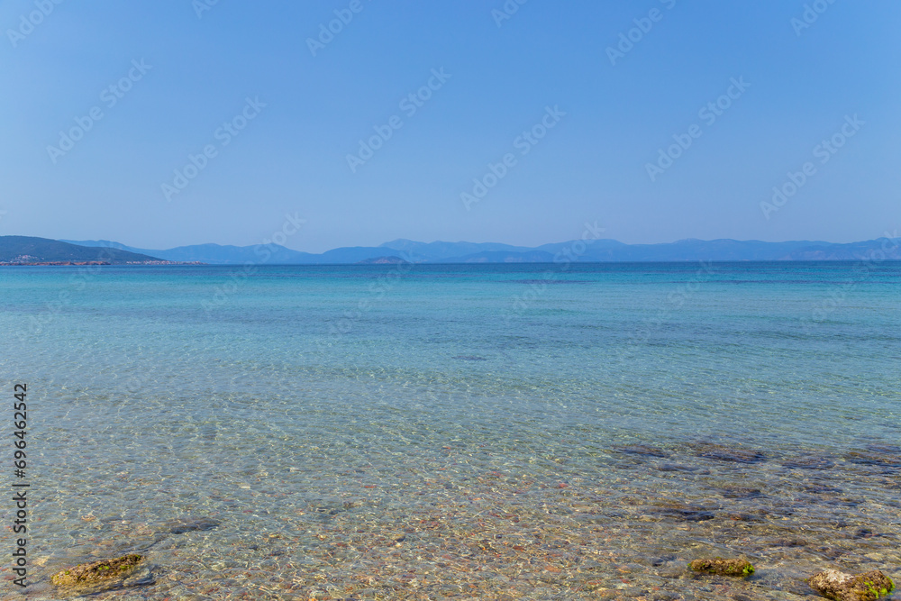 The coast of Aegina