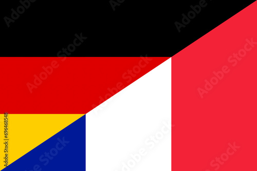 Free Download German and French flags together symbol icon - GFXLoad