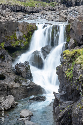 waterfall in iceland
