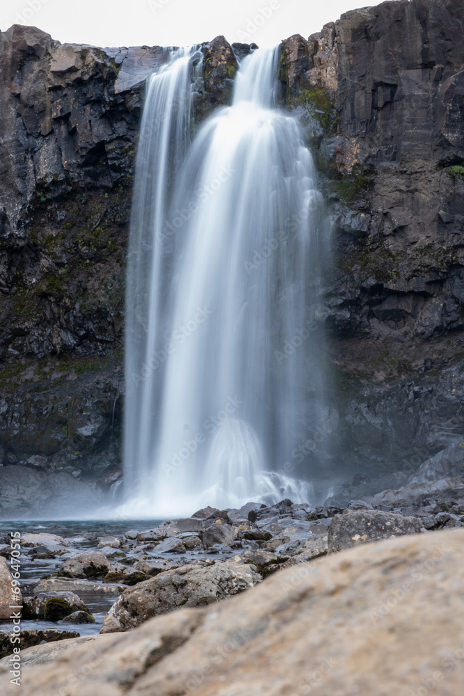 Obraz premium waterfall in iceland