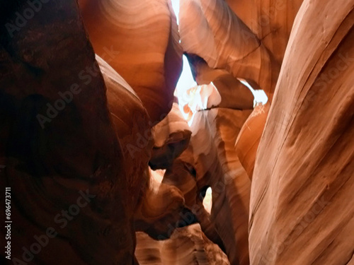 Antelope Canyon, Slot Canyon, Page, Coconino, Arizona, United States