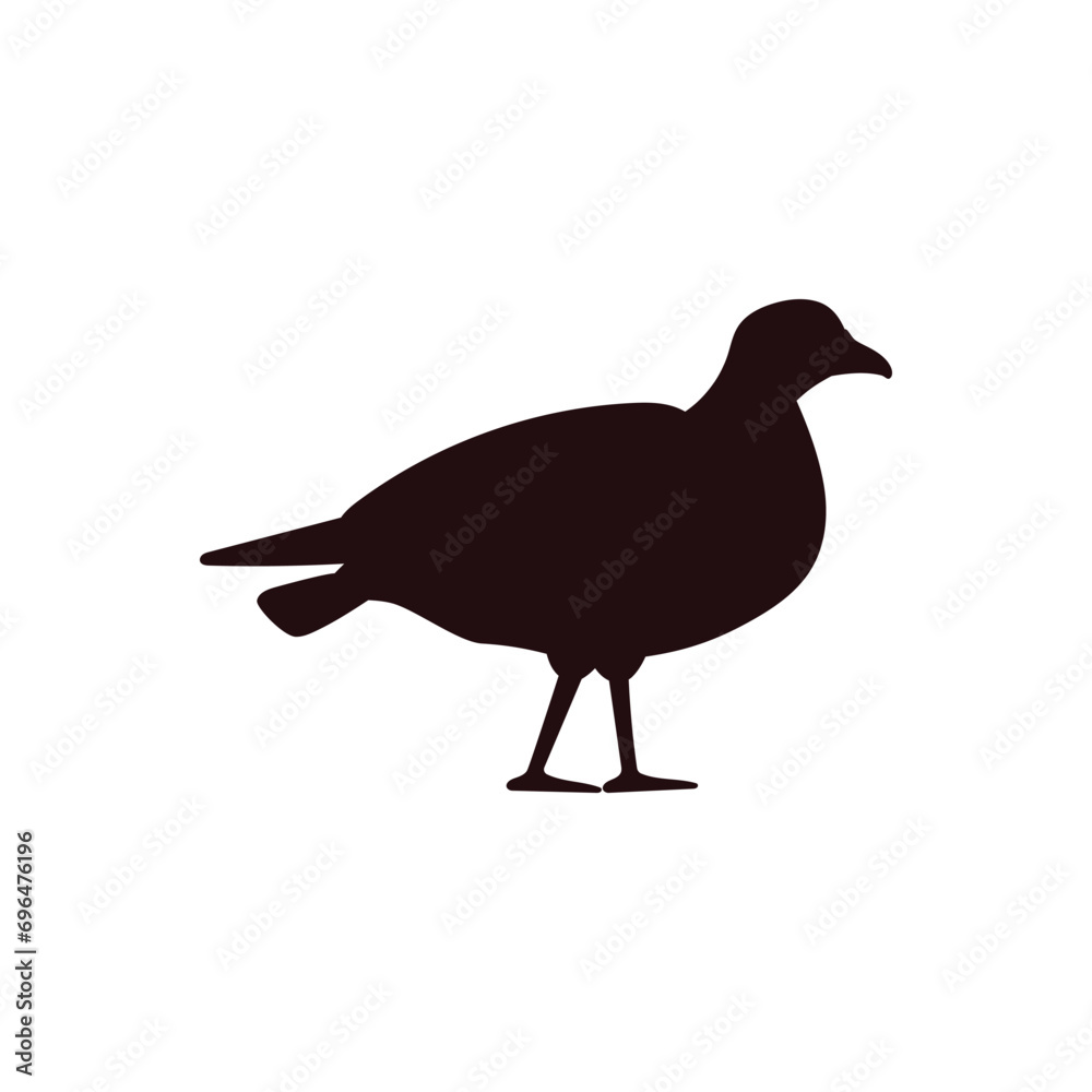 Tundra animals and birds set. North arctic land fauna. Flat isolated vector illustrations collection Tundra animals and birds set. North arctic land fauna. Flat isolated vector illustrations collection