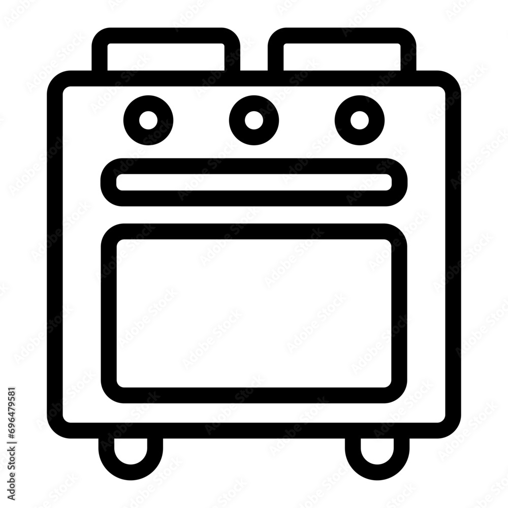 mechinery line icon