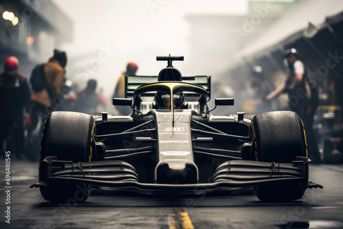 Seamless Pit Crew Harmony: Formula 1 Racing Excellence