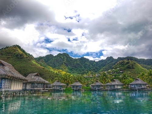 Tahiti mountains