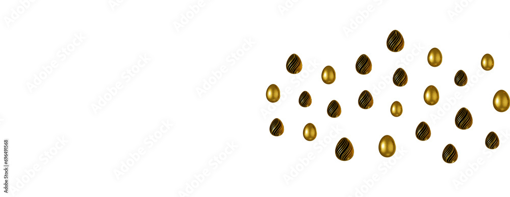 Spring Easter web sale banner with gold luxury Spring Easter web sale banner with gold luxury