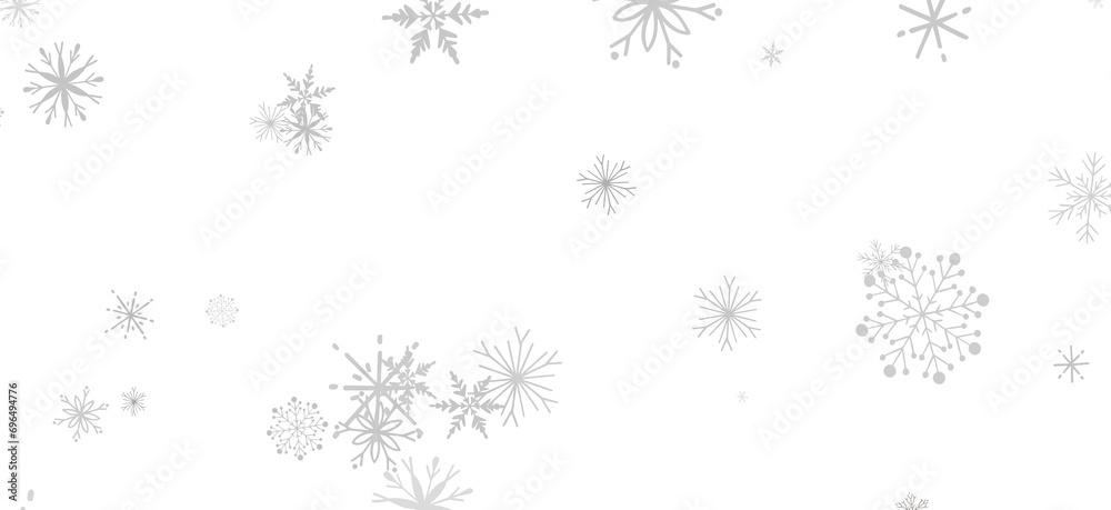 Magical Snow Cascade: Mind-Blowing 3D Illustration of Falling Christmas Snowflakes Magical Snow Cascade: Mind-Blowing 3D Illustration of Falling Christmas Snowflakes