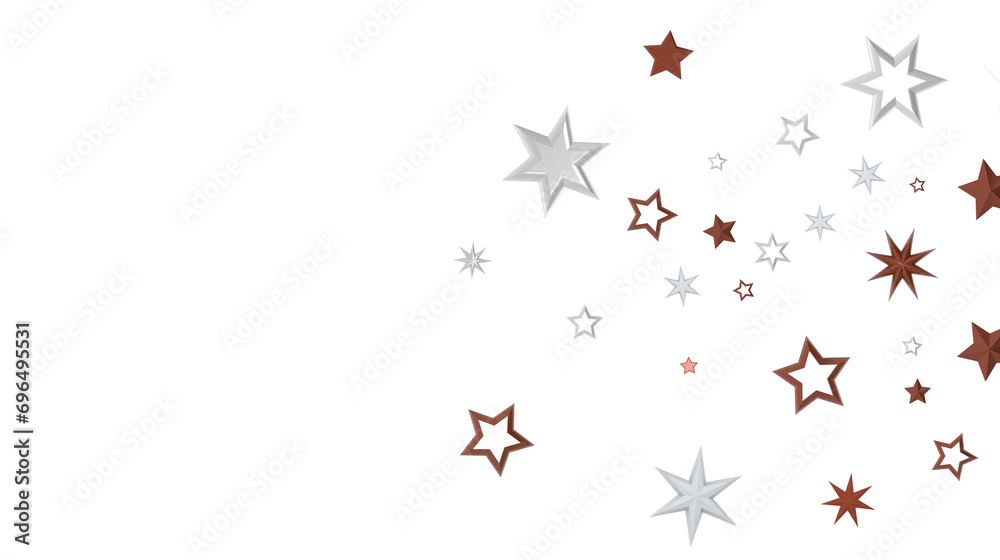 Twinkling Christmas Descent: Striking 3D Illustration Showcasing Falling Festive Twinkling Stars Twinkling Christmas Descent: Striking 3D Illustration Showcasing Falling Festive Twinkling Stars