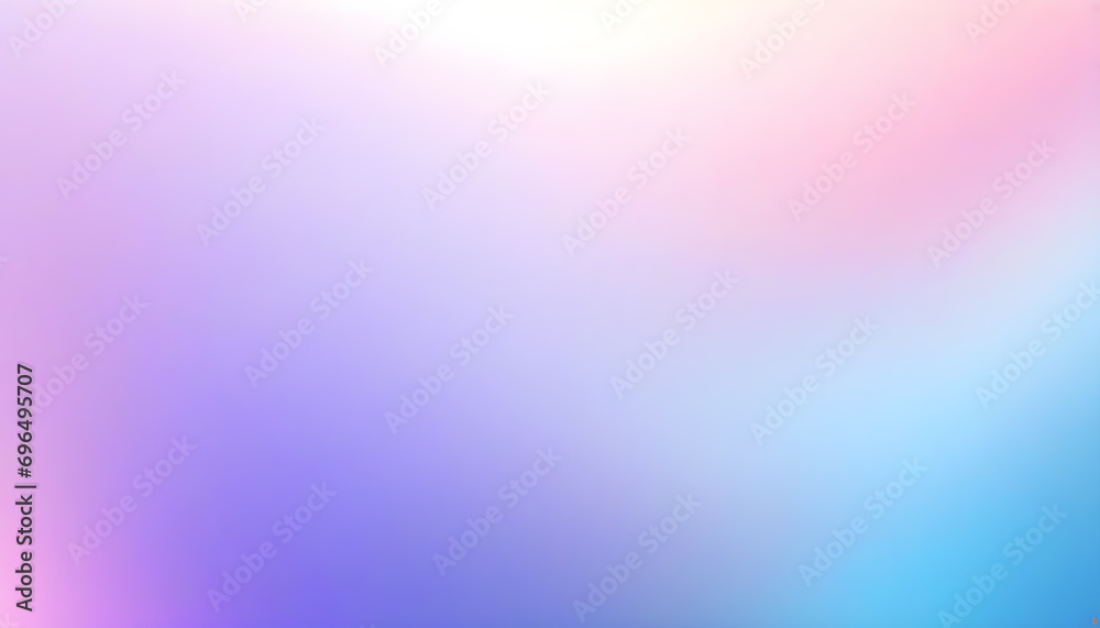 Delicate Pastel Noise: Blue, Lilac, and White Gradient Mesh