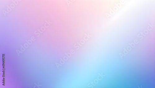 Harmonious Gradient Tones  Blue  Lilac  and White Palette