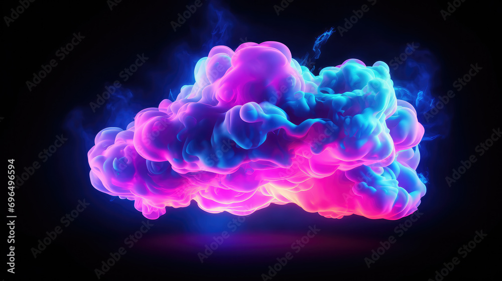 Colorful energy flow background Colorful energy flow background