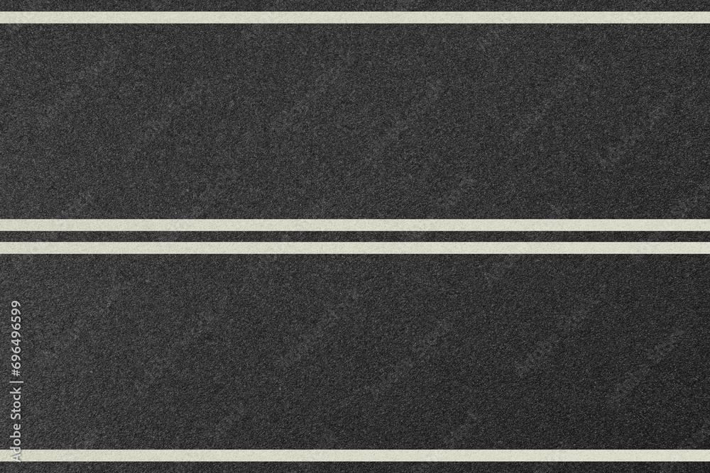 Fototapeta premium Texture asphalt roadway with marking. Road top view. Highway illustration.
