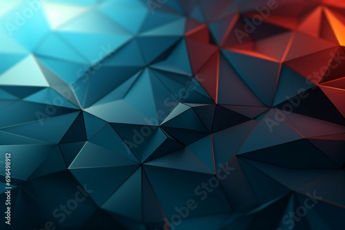 Futuristic design abstract low poly background showcasing intricate geometric patterns