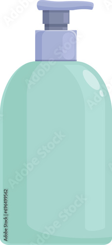 Water bar soap icon cartoon vector. Cleansing agent. Skincare organic