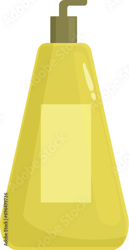 Soap bottle icon cartoon vector. Device foam wash. Bar body bottle