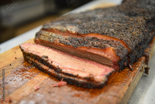 sliced brisket
