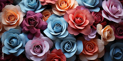 abstract flower background #696505372