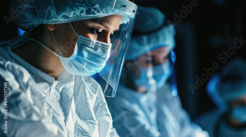 Ärzte im Operationssaal, Doctors in the operating room, photo