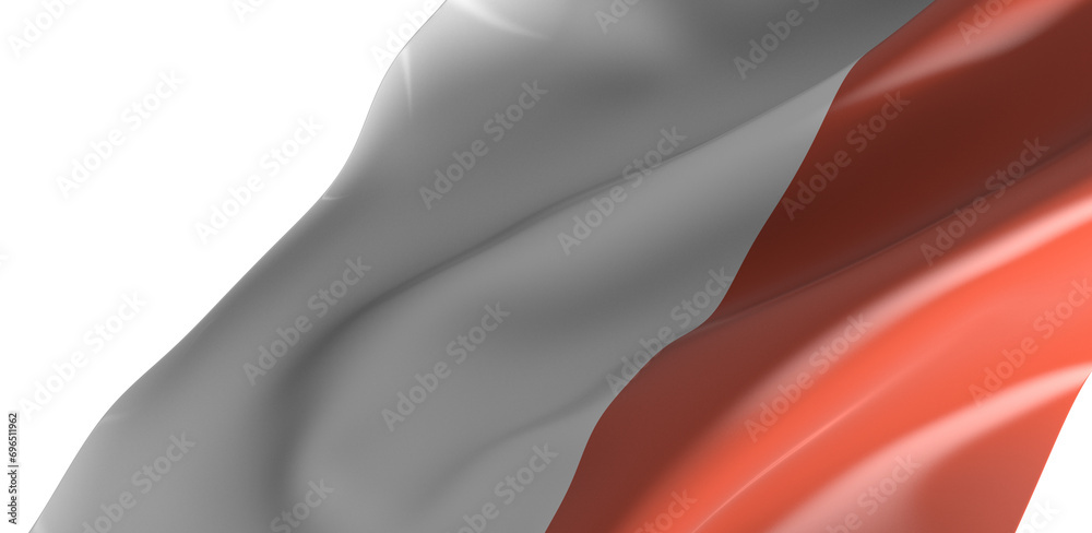  Red white wave abstract wallpaper