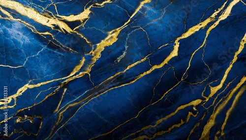 abstract deep blue luxury marble texture premium background