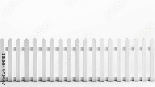 fence isolated on white