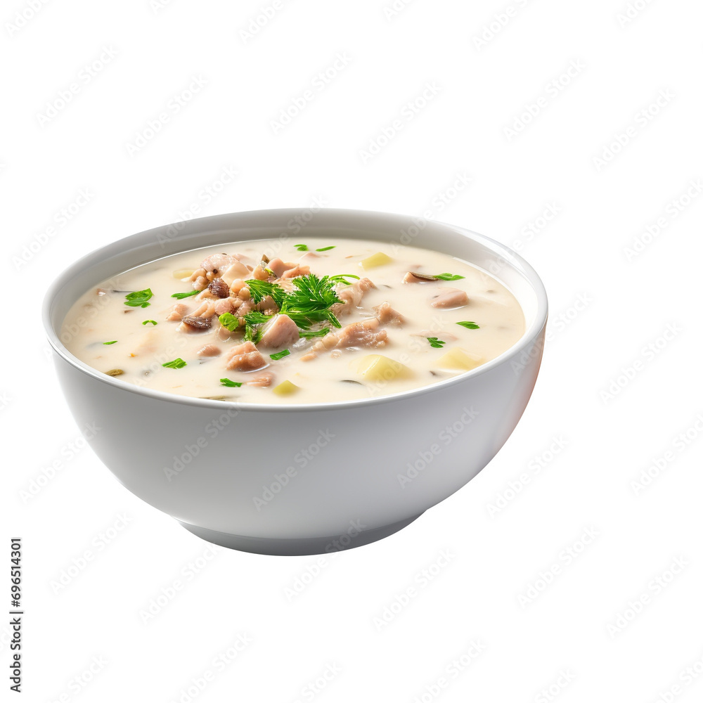 So Yummy corn cream soup isolated on transparent background So Yummy corn cream soup isolated on transparent background