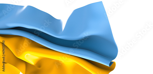 Flag of Hope: Vibrant 3D Uk...