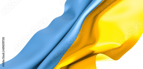Flag of Hope: Vibrant 3D Uk...