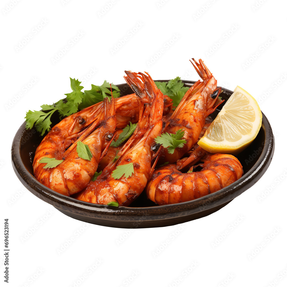 So Yummy fresh raw prawn isolated on transparent background
So Yummy fresh raw prawn isolated on transparent background