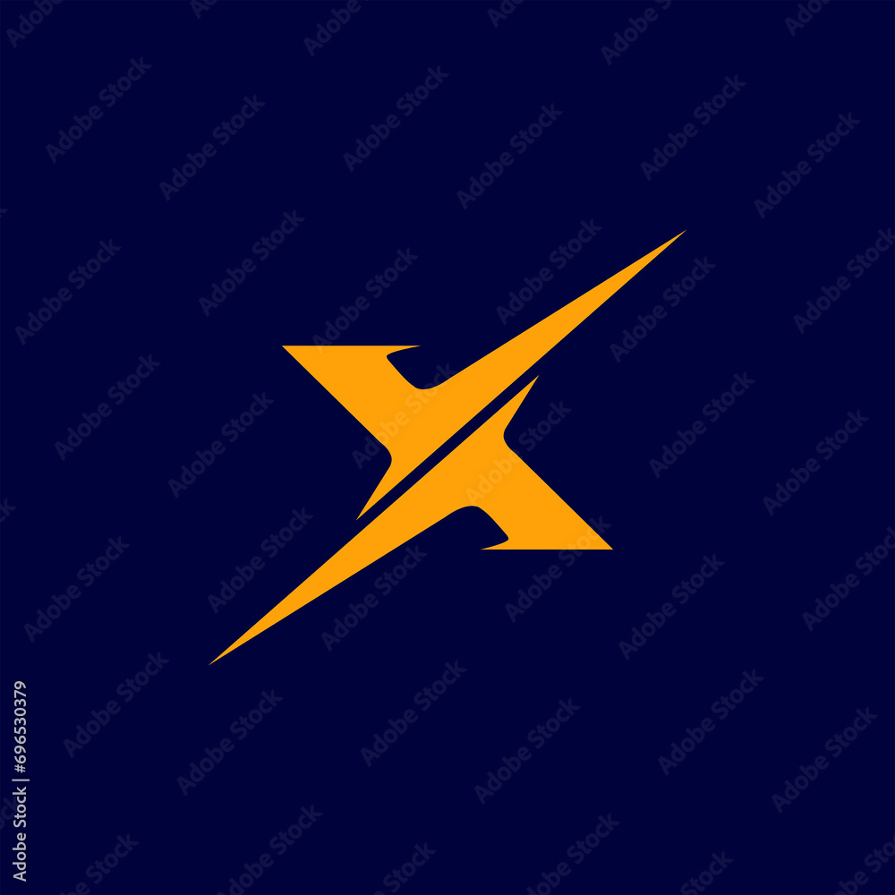 X letter logo icon X letter logo icon