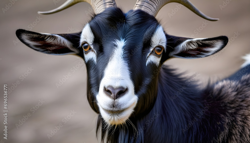 Fototapeta premium Goat in close up
