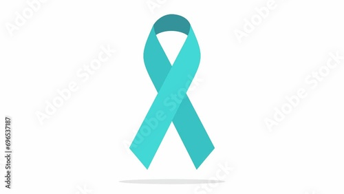 short animation of Cervical health awareness month is observed every year in january.  photo