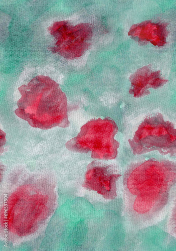 abstract watercolor hand-painted background