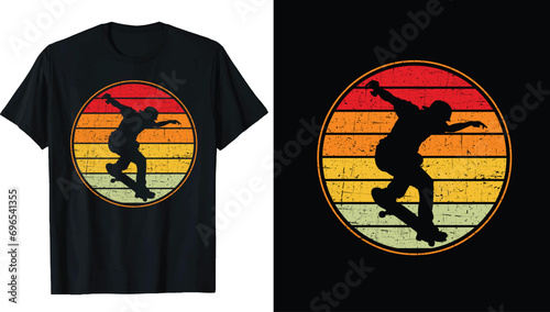 Roller derby Ice Skating T-shirt Design, Ice winter sports skates T-shirt design