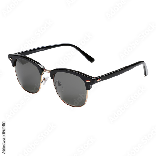 Black Sunglasses isolated on white or transparent background
