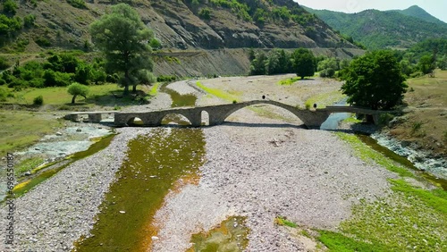 Ancient Roman bridge near village of Nenkovo at Rhodope Mountains, Kardzhali Region, Bulgaria
 photo