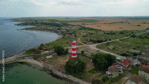 Shabla Light house. The oldest lighthouse on the Bulgarian Black Sea
 photo