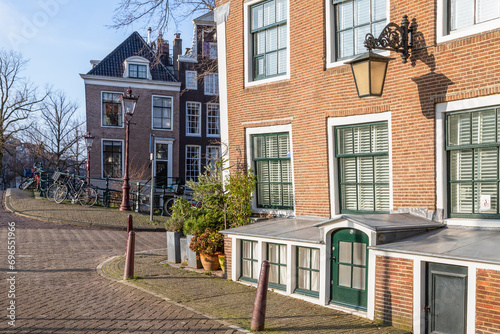 Photography Canal house with lowered extension - pothuis, in the center of Amsterdam