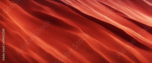 Vibrant Red and Orange Abstract Mountainous Terrain Texture for Backgrounds