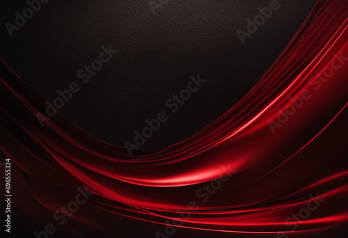 Dark Red Abstract Gradient Background with Soft Highlight - Versatile Space for Design, Ideal for Festive Occasions and Web Banners © SR07XC3