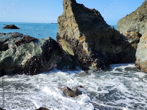 Water Sky Azure Bedrock Coastal and oceanic landforms Natural landscape