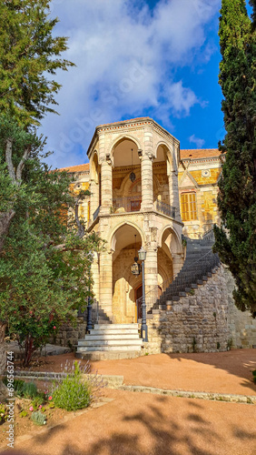  Iconic historical residence situated in the town of Moukhtara in the Chouf Mountains of Lebanon photo