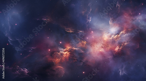 background with stars in space