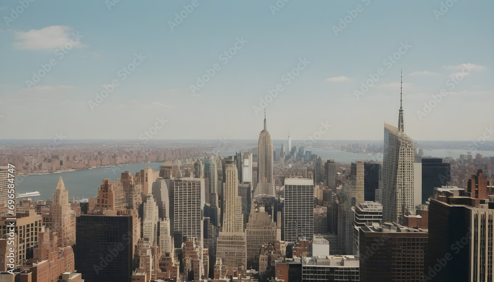 Skyline from several different Angles..Midtown, Manhatten, New York City, NY, United States of America