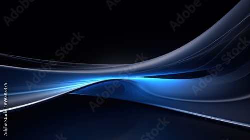 a black and blue background with a wave of light coming out of the center of the image and a black background with a blue wave coming out of light coming out of the top.