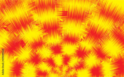 abstract orange and yellow background with explosion  