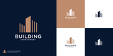 Real Estate building vector logo template