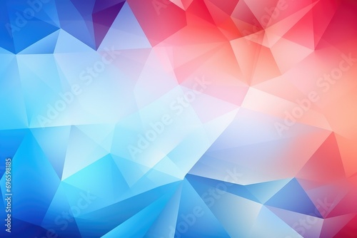 Abstract polygonal background with low poly design