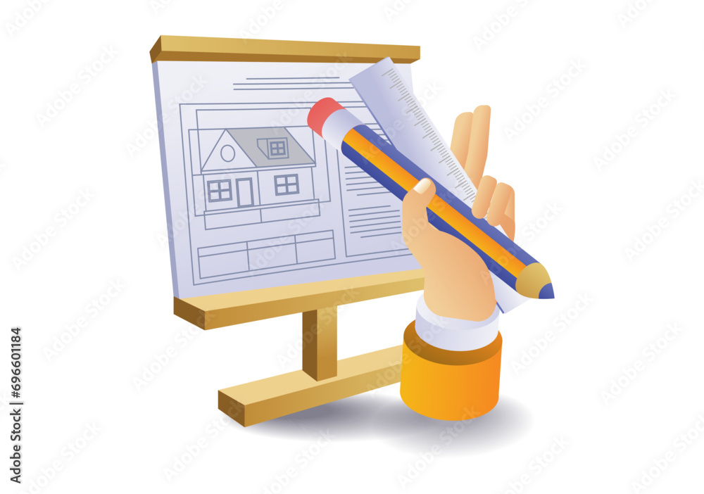 Creative concept for home design Creative concept for home design